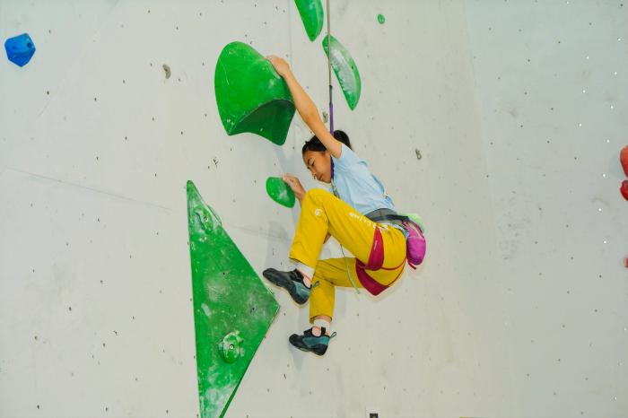 全国青少年攀岩公开赛江山站举行，40人入选国少集训队